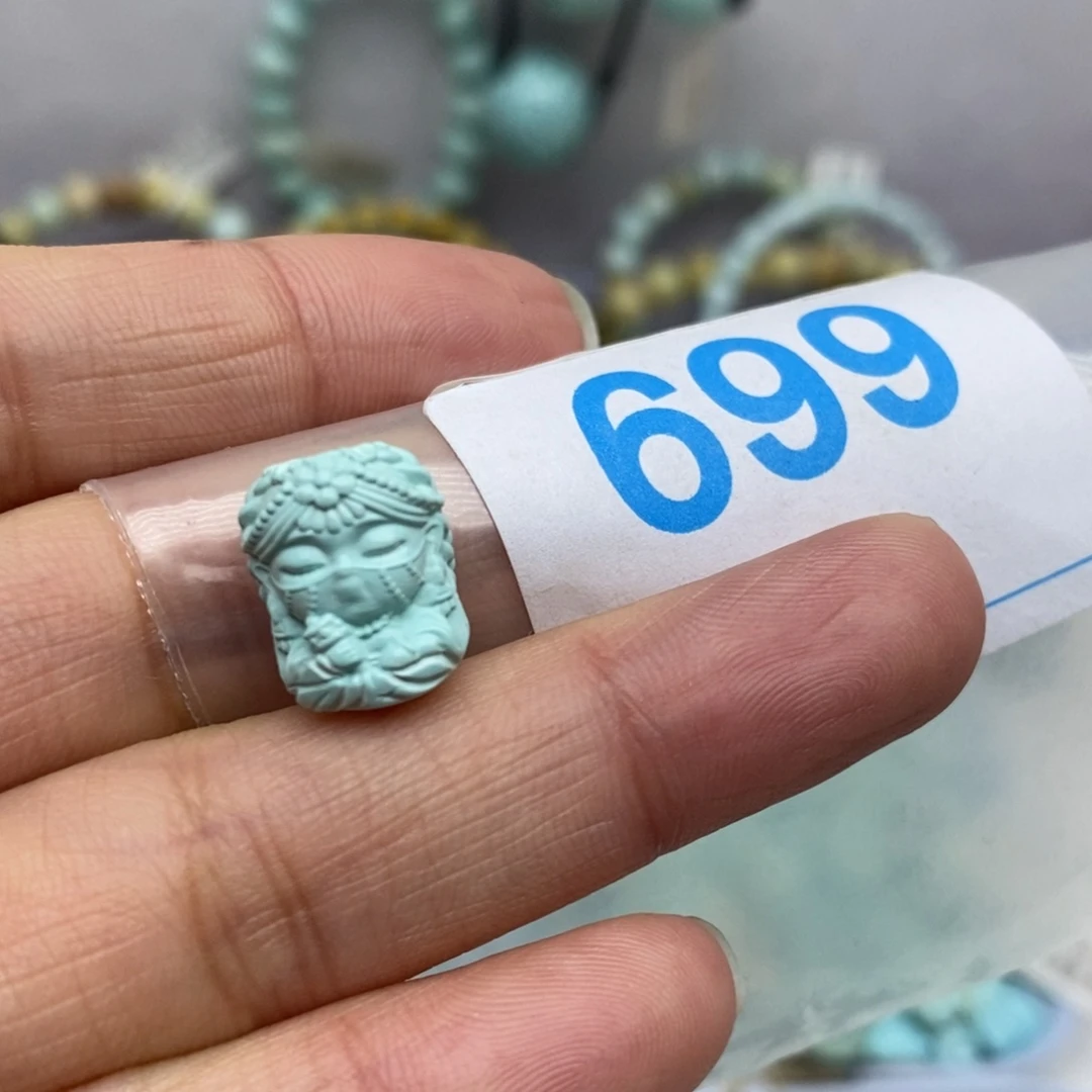 未镶嵌绿松石珠宝奇石