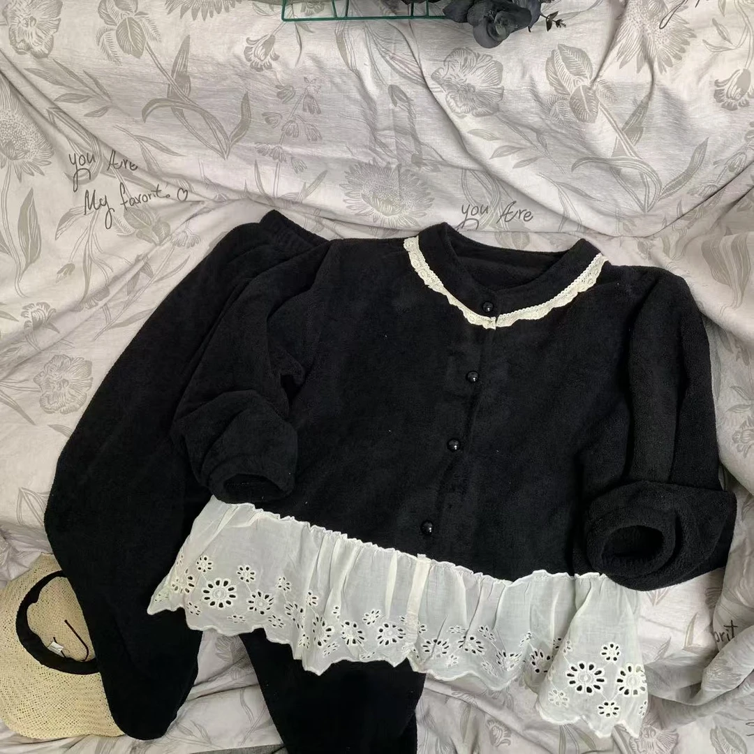 『雨美 Show』5656/06款蕾丝边家居服