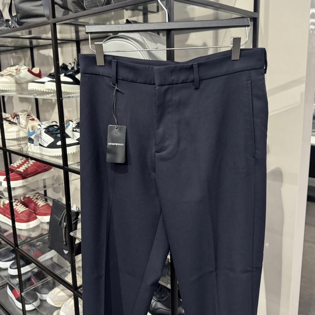 未使用 EMPORIO ARMANI/安普里奥·阿玛尼 男士羊毛休闲裤 不退换