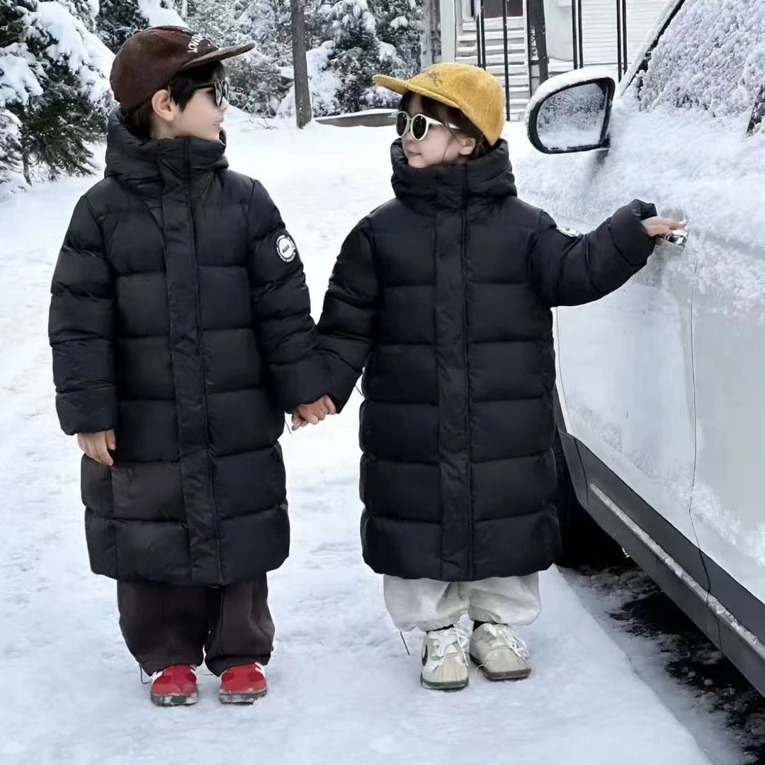 2026亲子装儿童长款羽绒服男女童同款加厚保暖外套02