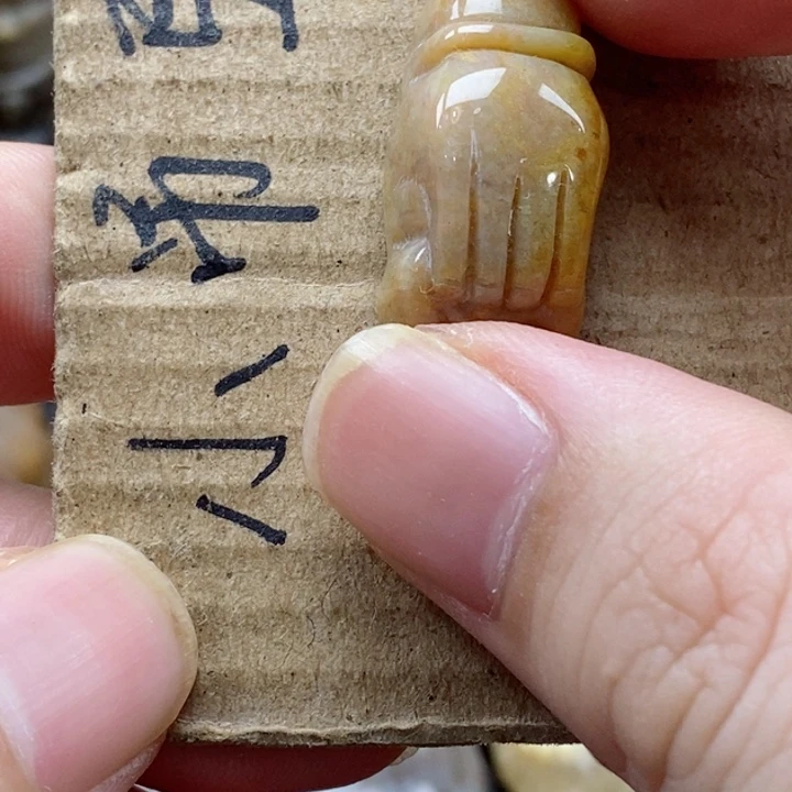 硅化珊瑚（珊瑚玉）未镶嵌颈饰筱*