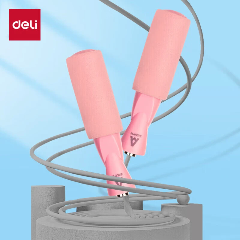 安格耐特FT125-3轴承泡棉手柄PVC跳绳学生成人健身运动训练