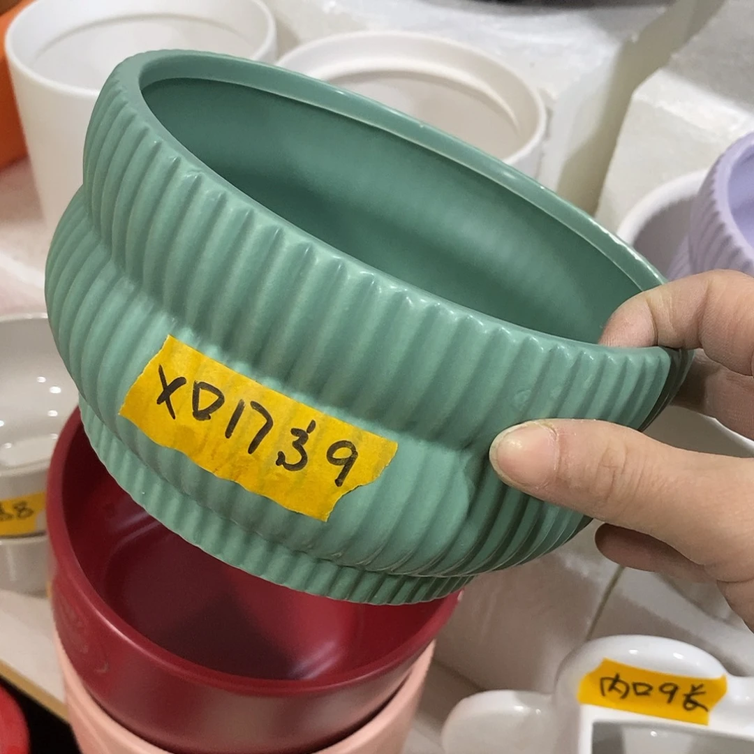 陶杯子陶盆有孔 瑕疵介意勿拍