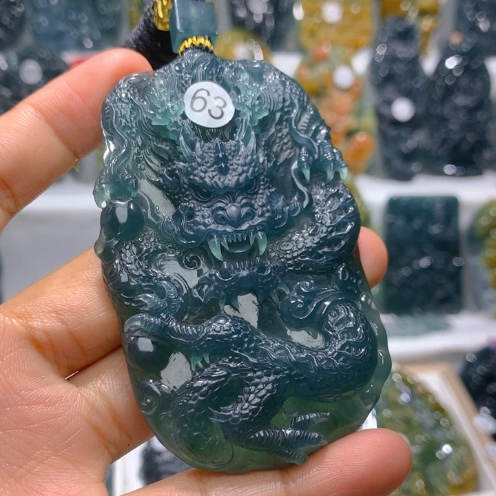 翡翠未镶嵌吊坠(不含链)秋*