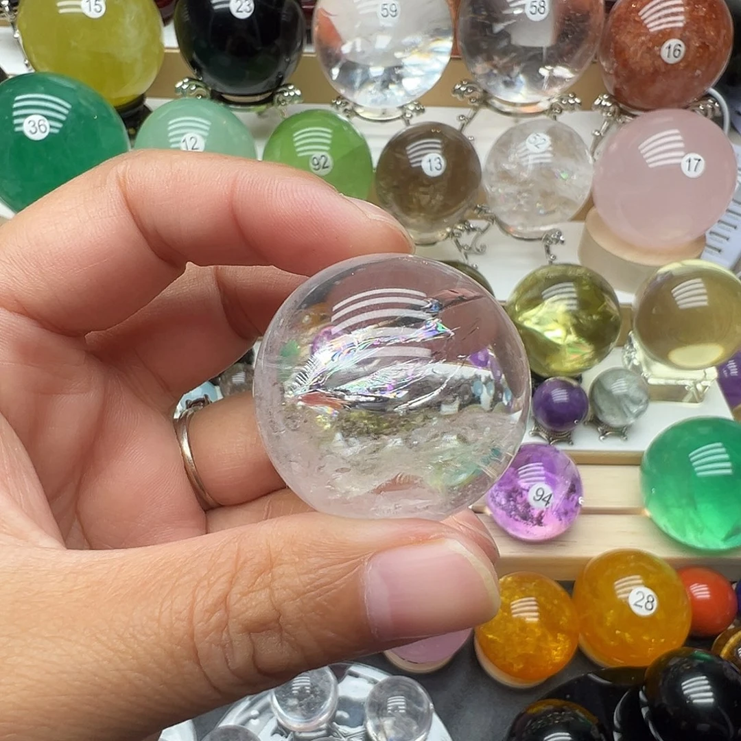 水晶未镶嵌珠宝半成品