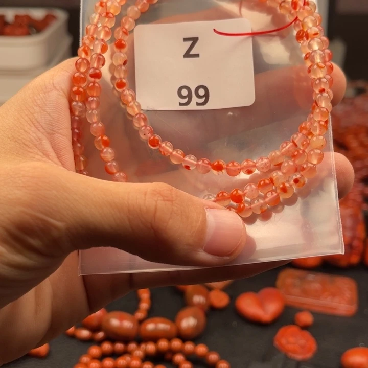 未镶嵌南红玛瑙多样性发货4mm南红玛瑙