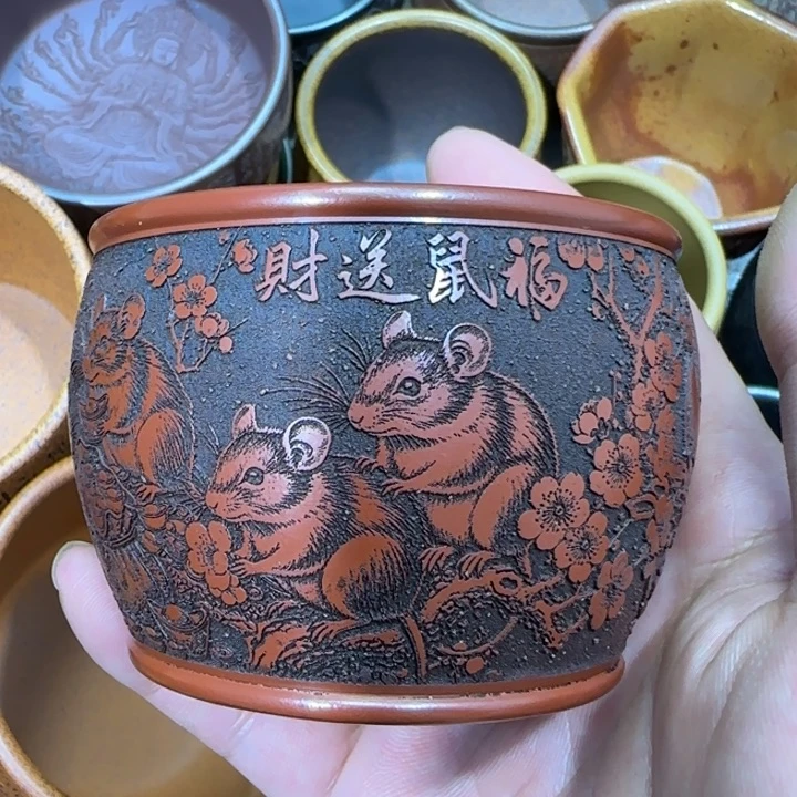 茶杯紫砂全手工制作工艺