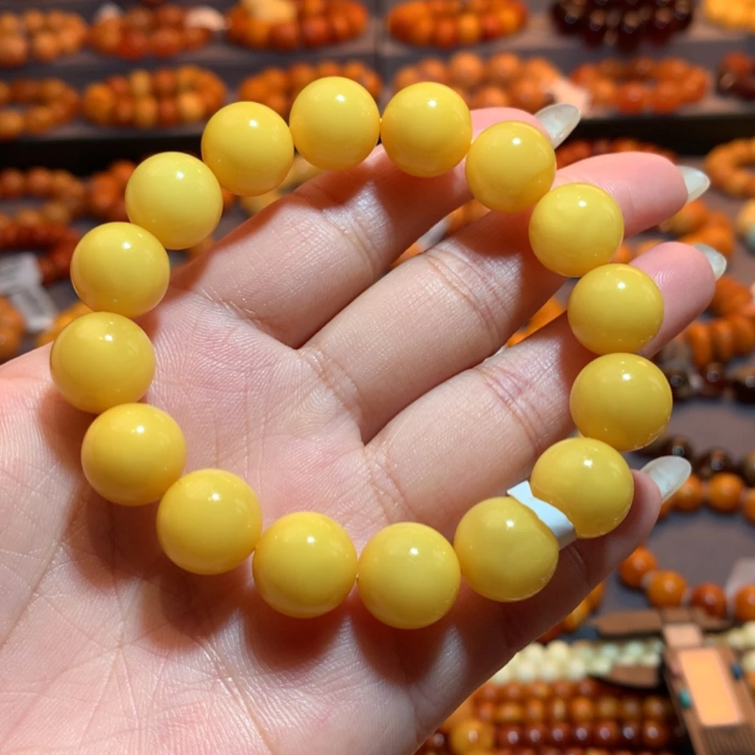 【闪购商品】手串蜜蜡未镶嵌雅**！蜜蜡手串