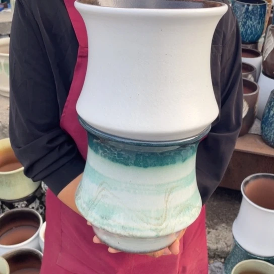 紫砂花盆口20高20正品正品