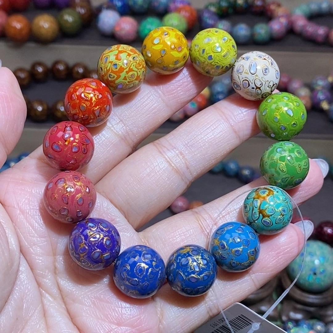 D***w大漆珠1.5螺钿手串