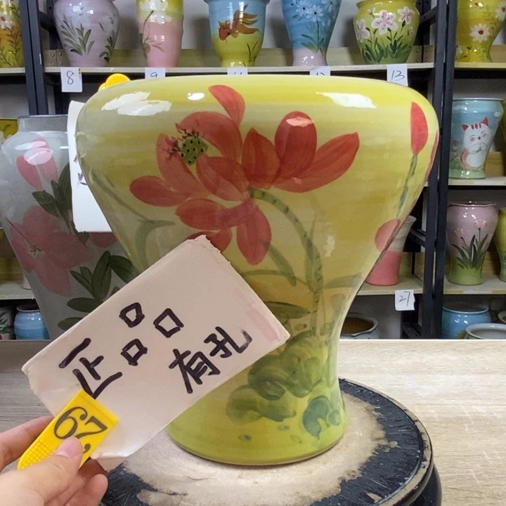 景德镇高温陶瓷花盆