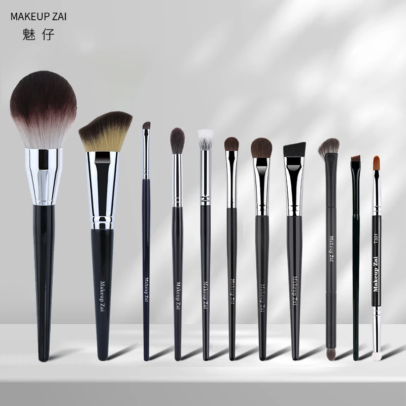 【主播专享】魅仔11支化妆刷套装散粉刷修容刷眼影刷新手全套化妆刷