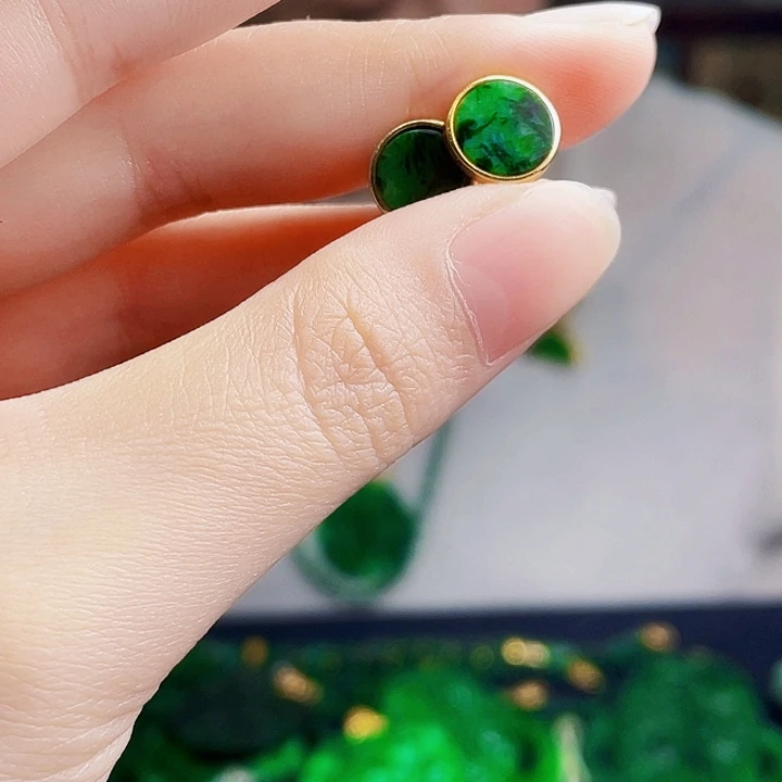 翡翠银S925镶嵌项链多样性