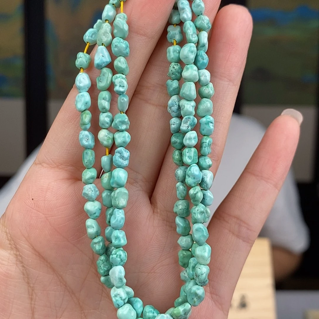 未镶嵌绿松石珠宝奇石