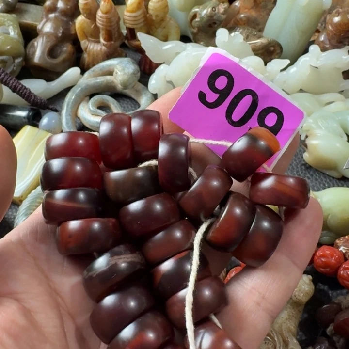 玛瑙/玉髓颈饰合金