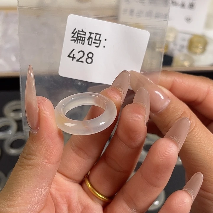 玛瑙/玉髓未镶嵌戒指428港15