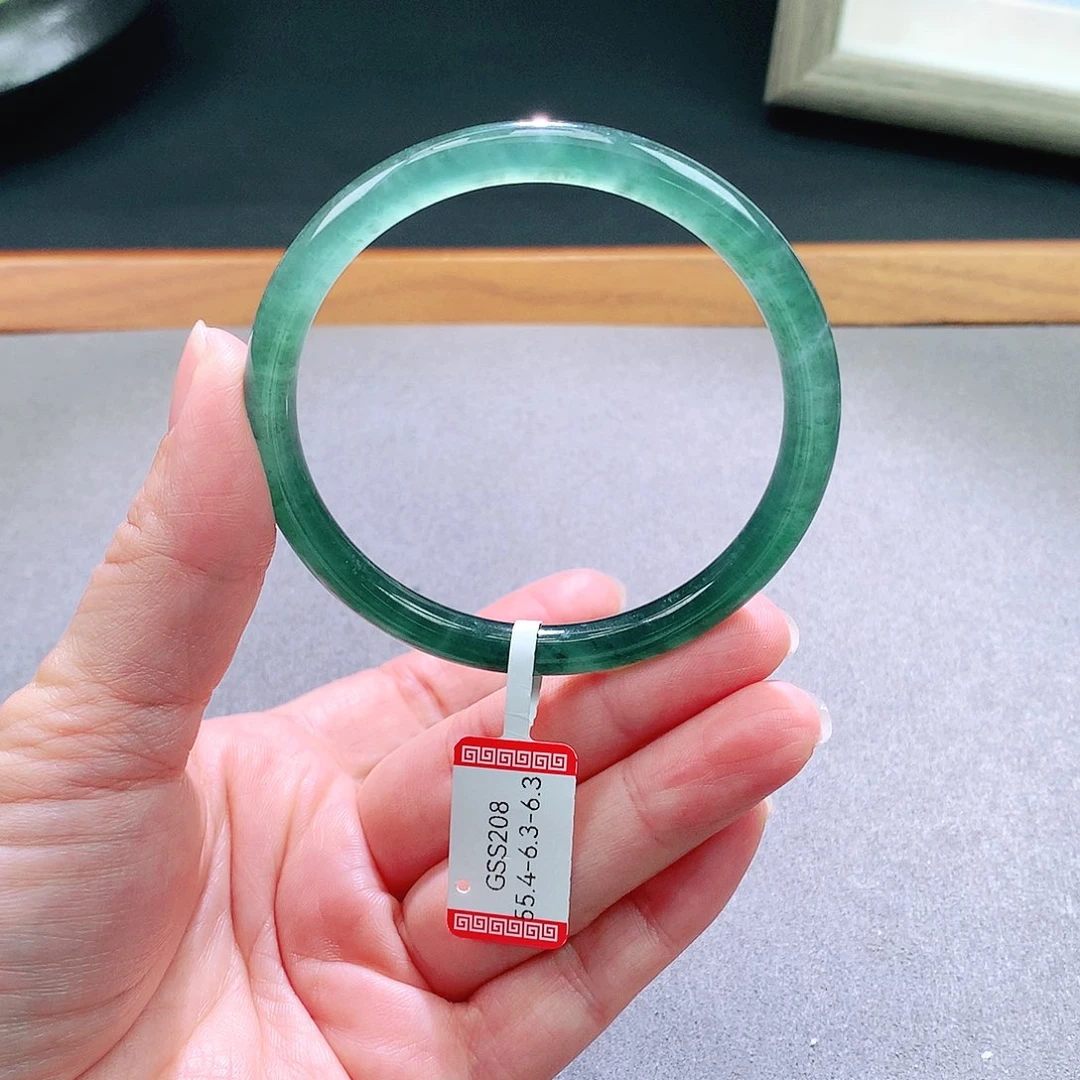 翡翠未镶嵌手镯天然翡翠手镯a货