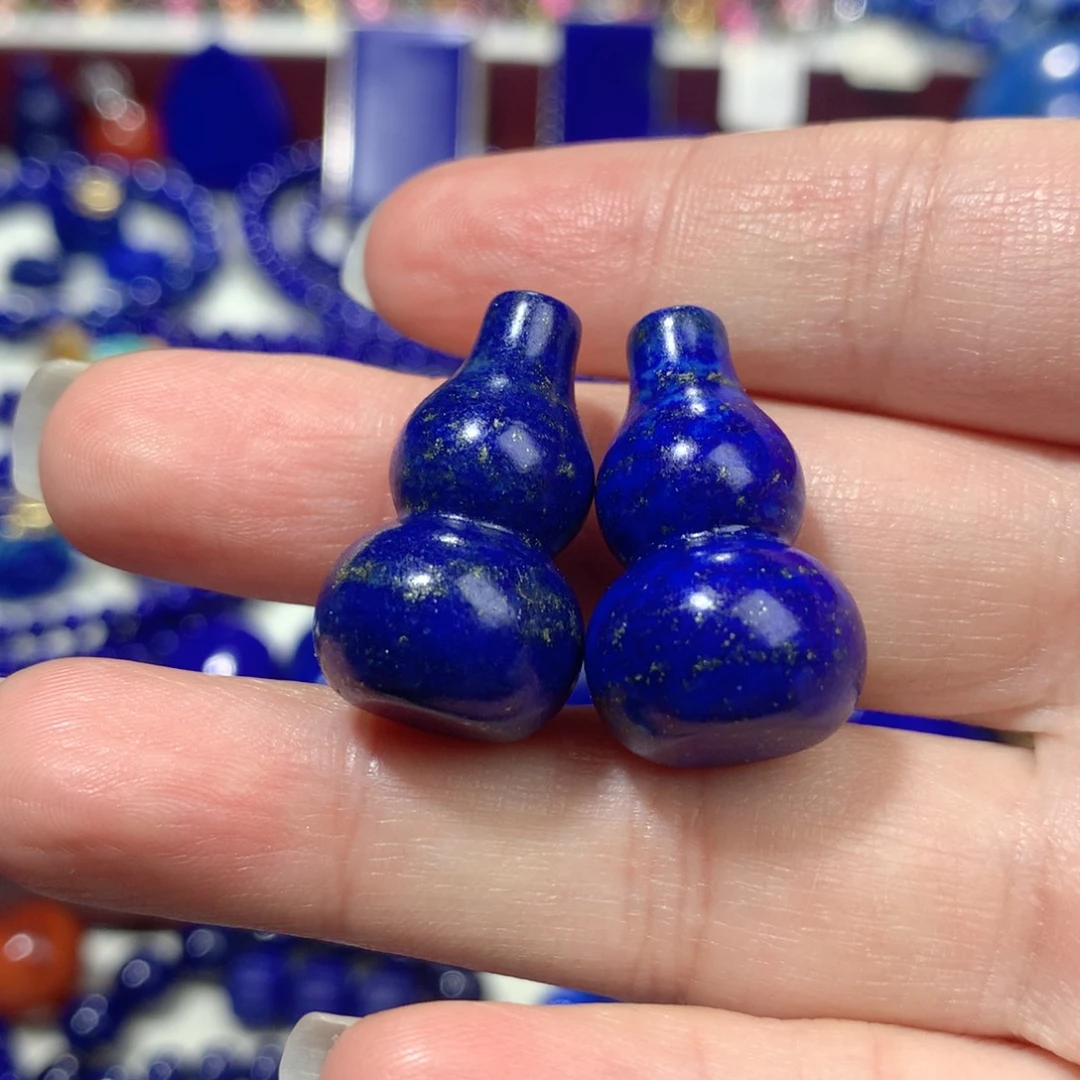 青金石未镶嵌精品葫芦