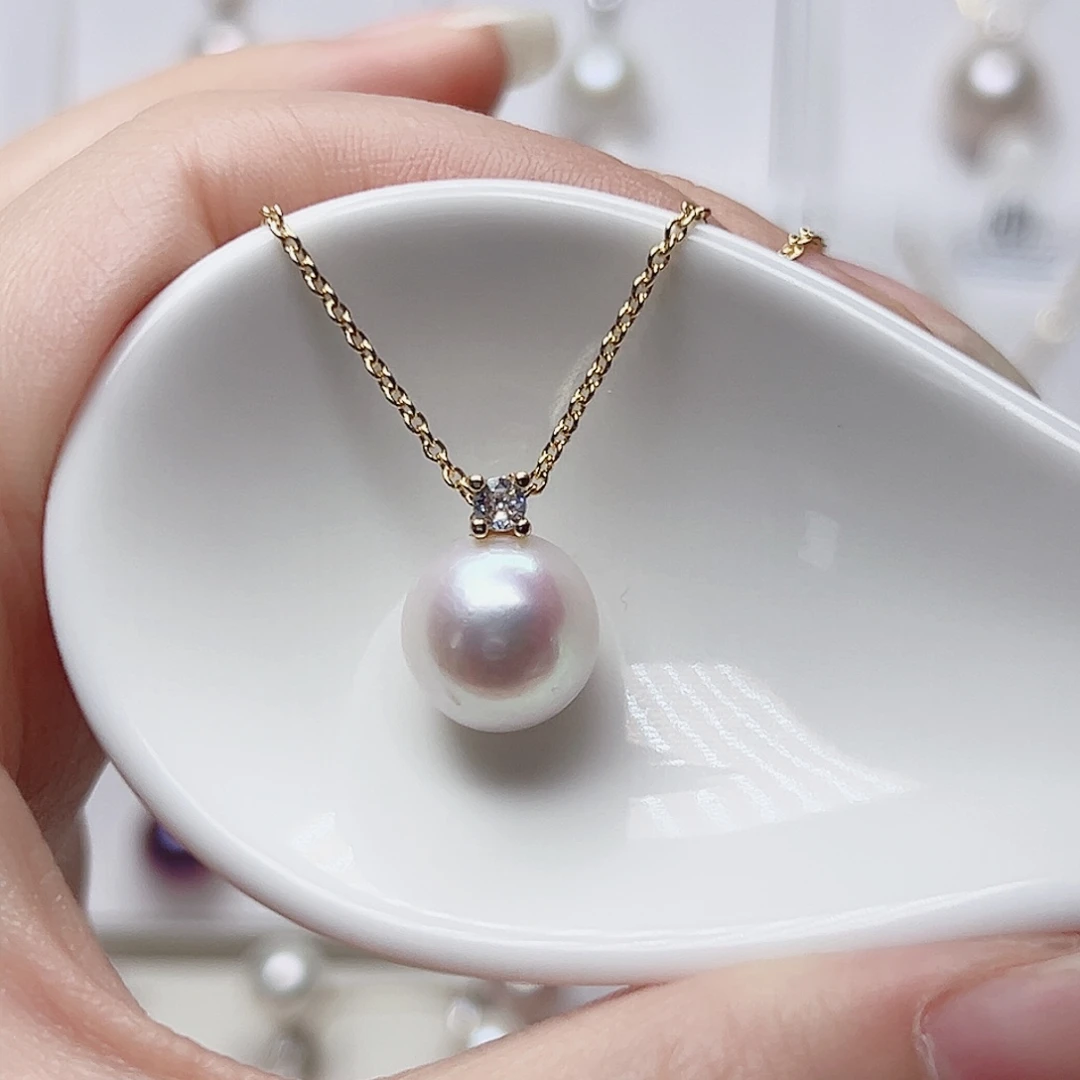 淡水珍珠未镶嵌吊坠(赠链)