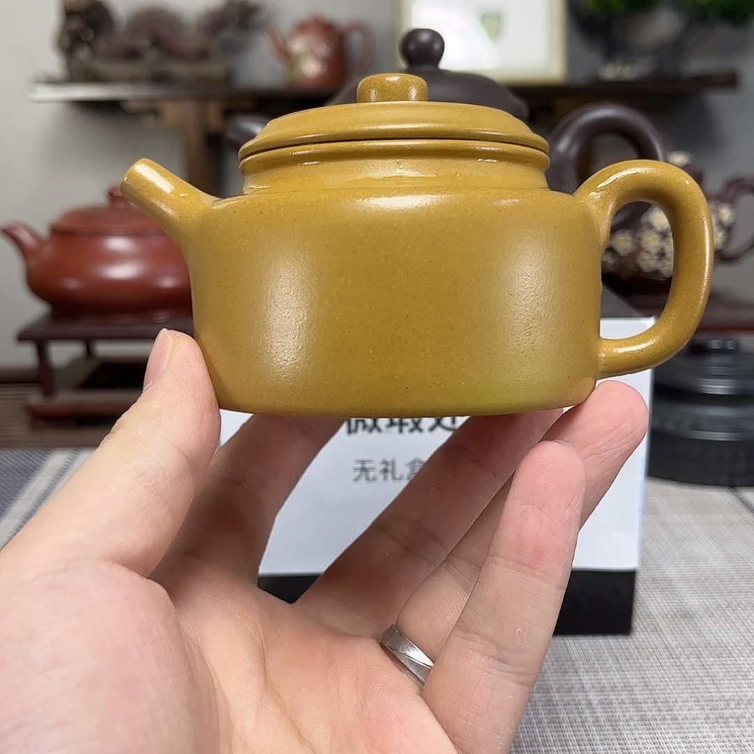 鸡***膀茶壶紫砂微瑕处理