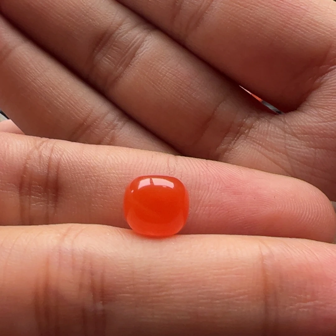 未镶嵌老型9x8南红玛瑙