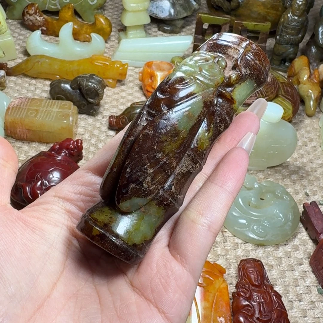 白玉菩提吊坠挂件