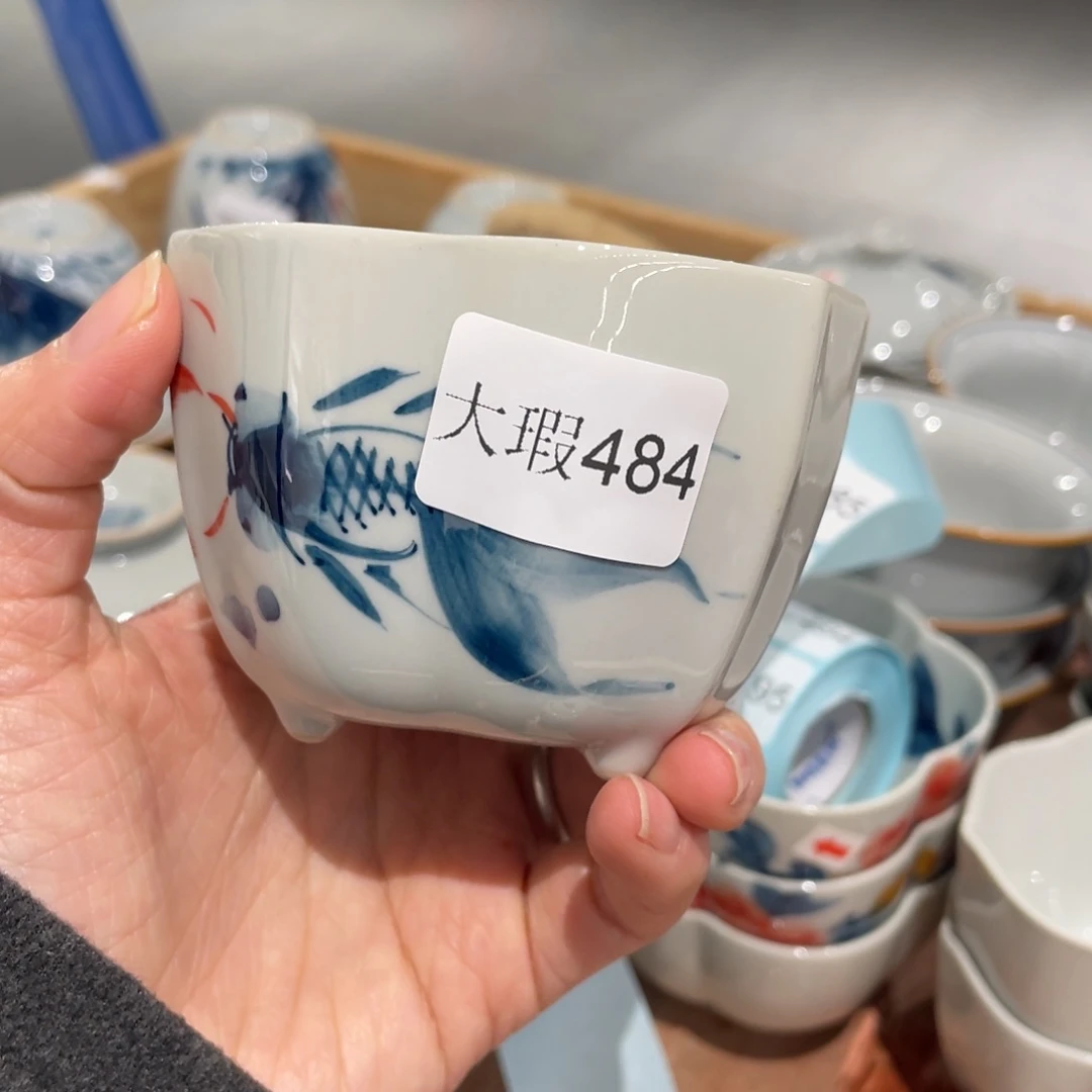 有瑕釉下彩纯手绘