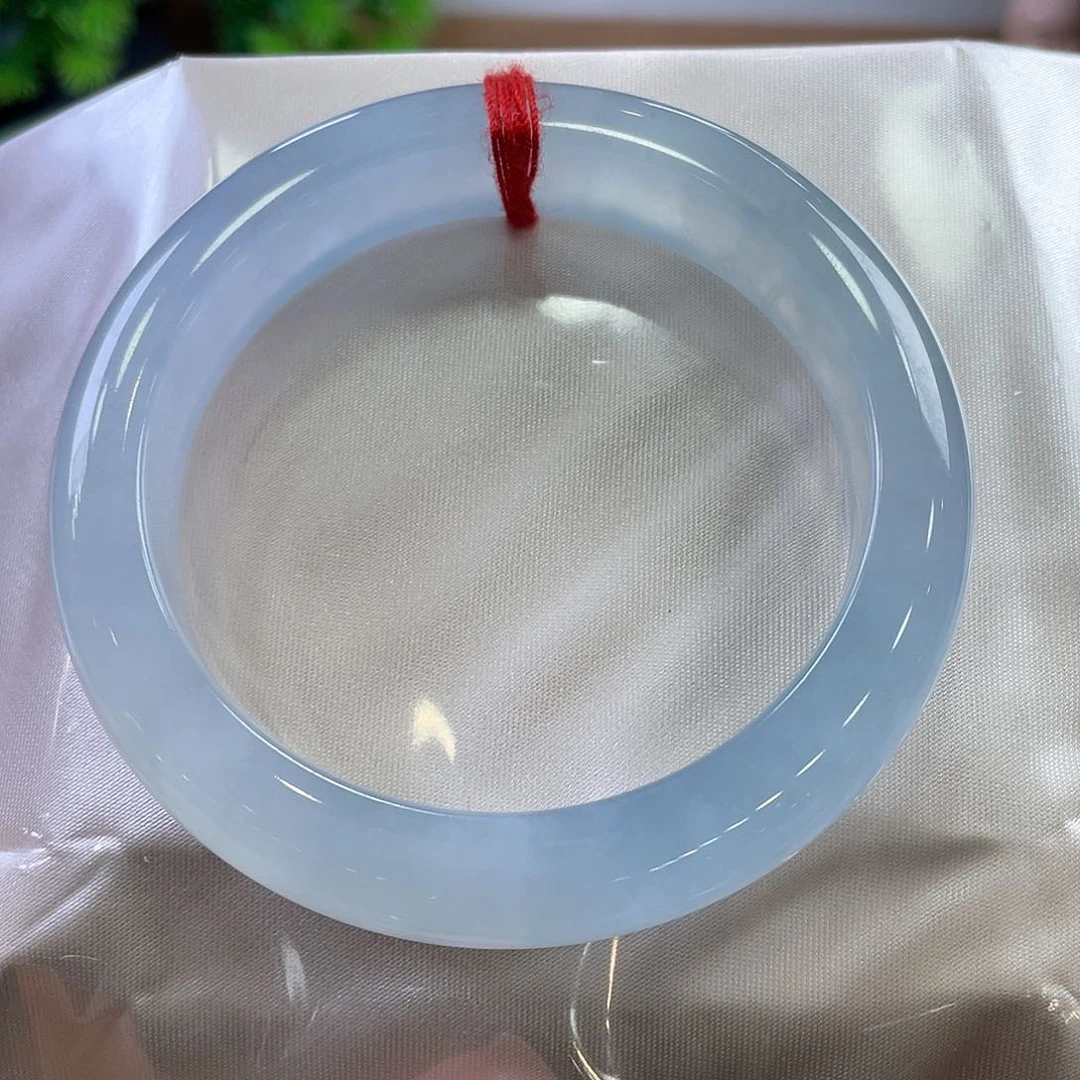 未镶嵌手镯翡翠47号正圈