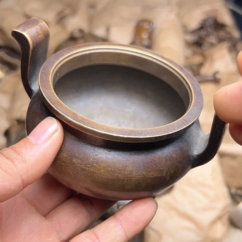 铜制文玩把玩物件