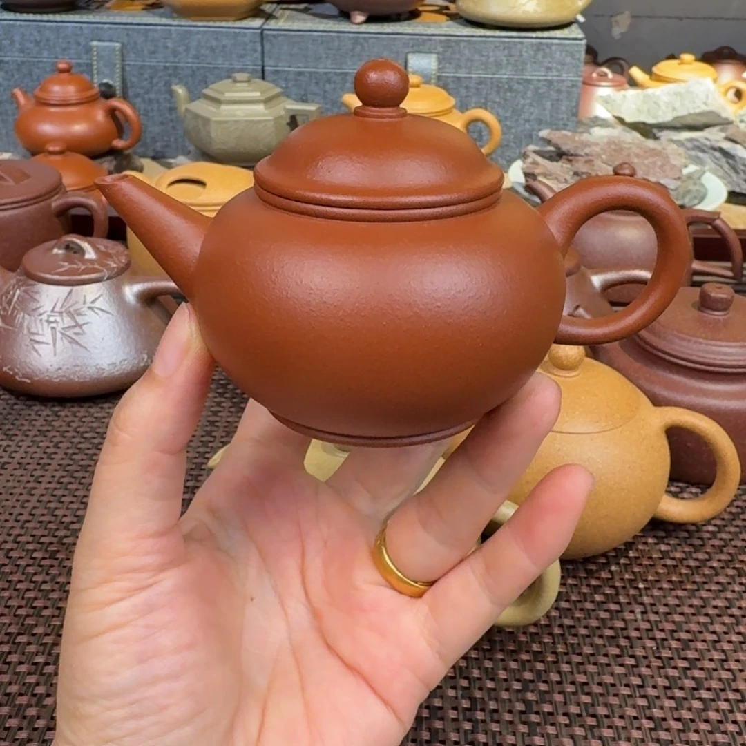 茶壶朱泥125毫升左右