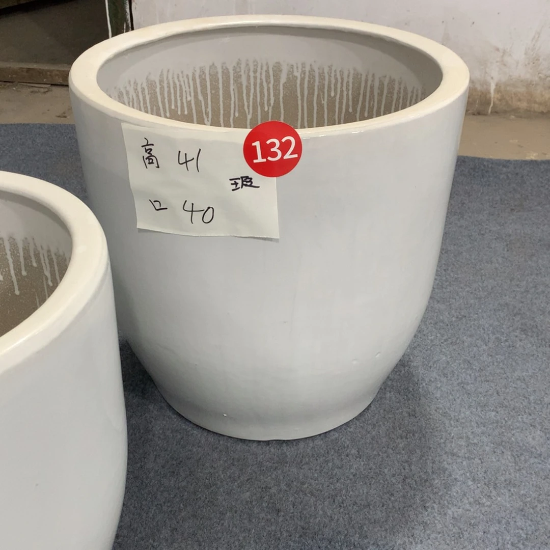 高温陶瓷花盆微瑕