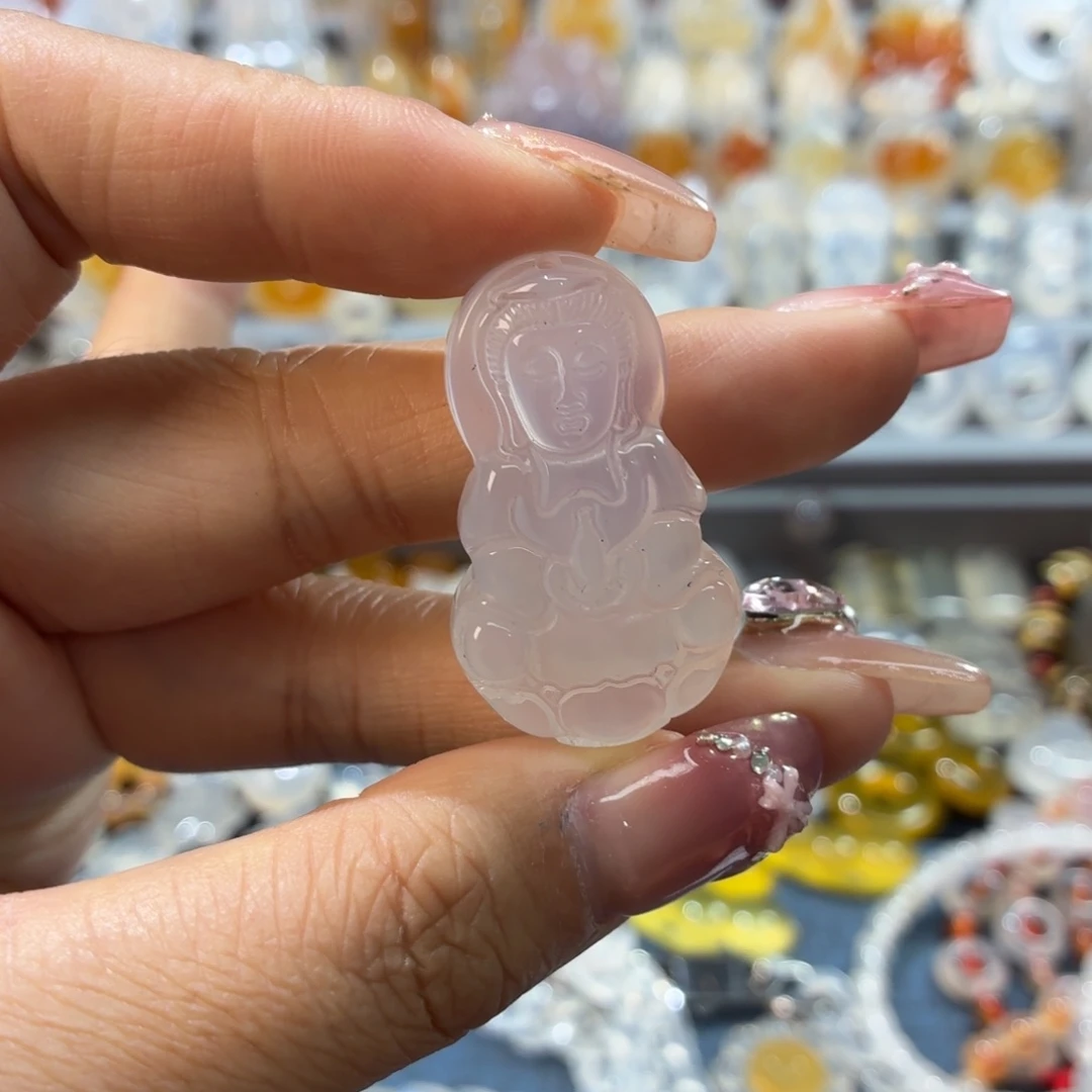 玛瑙/玉髓未镶嵌吊坠(不含链)