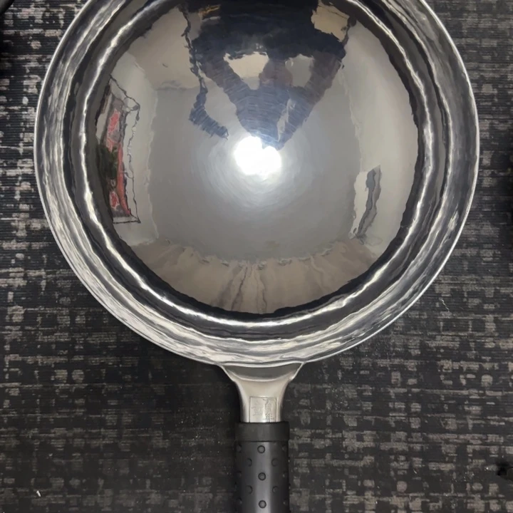 熟铁手工锻打铁锅32