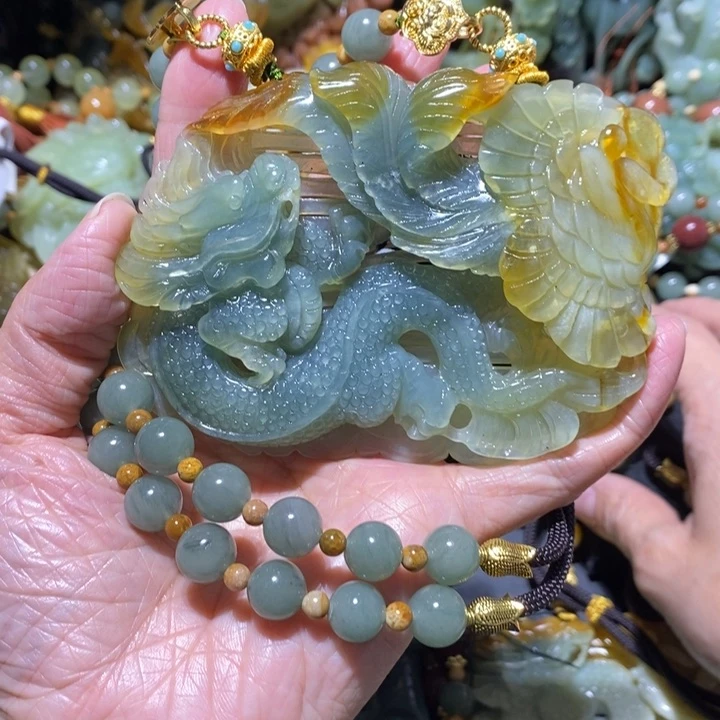 岫玉岫玉吊坠未镶嵌e**a