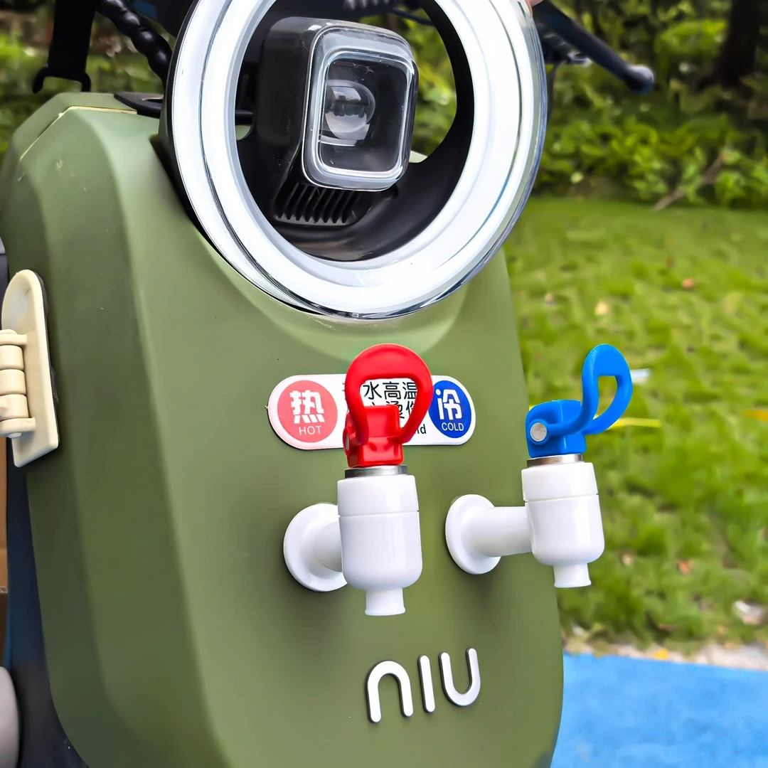 电动车搞笑饮水机装饰汽车外车尾贴摩托车电瓶车摆件车载恶搞创意