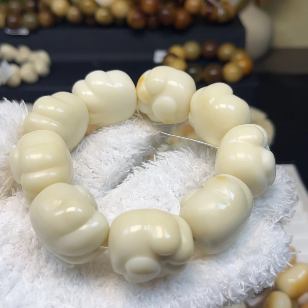 菩提根/象牙果吊坠120狗爪爪瑕疵