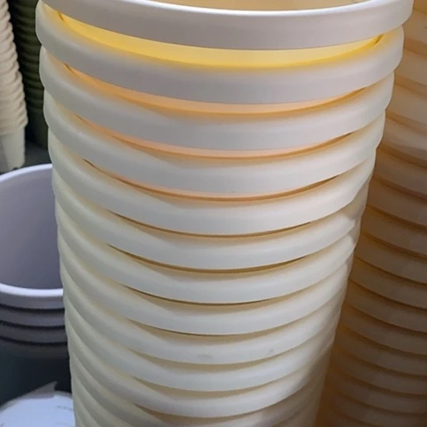 树脂四季3号米黄无托10个