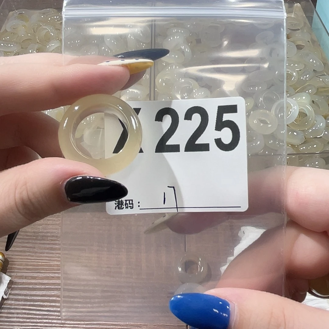 玛瑙/玉髓未镶嵌戒指225