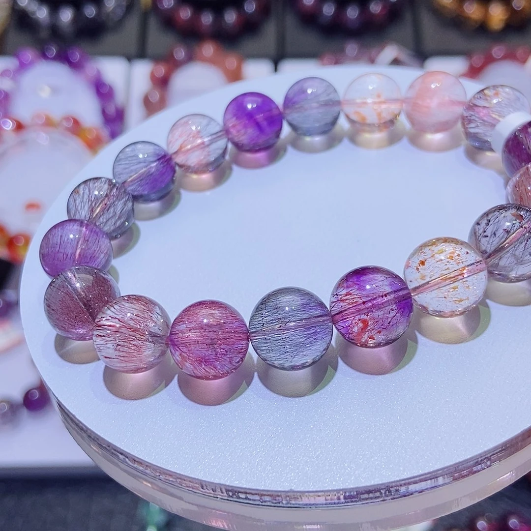 未镶嵌手链水晶稀有色仙女超11.5