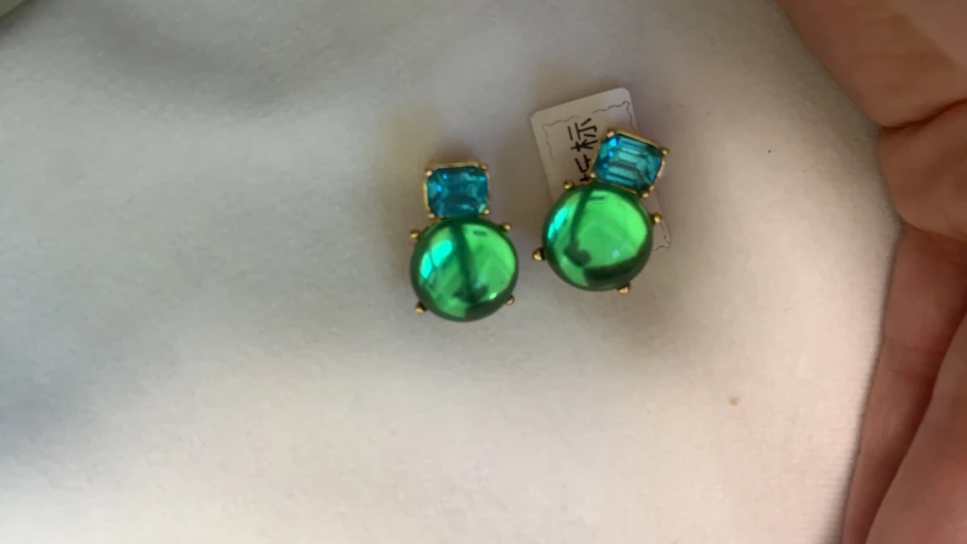 合金耳饰 中古合集乱拍不发耳夹精致轻奢金色复古时尚