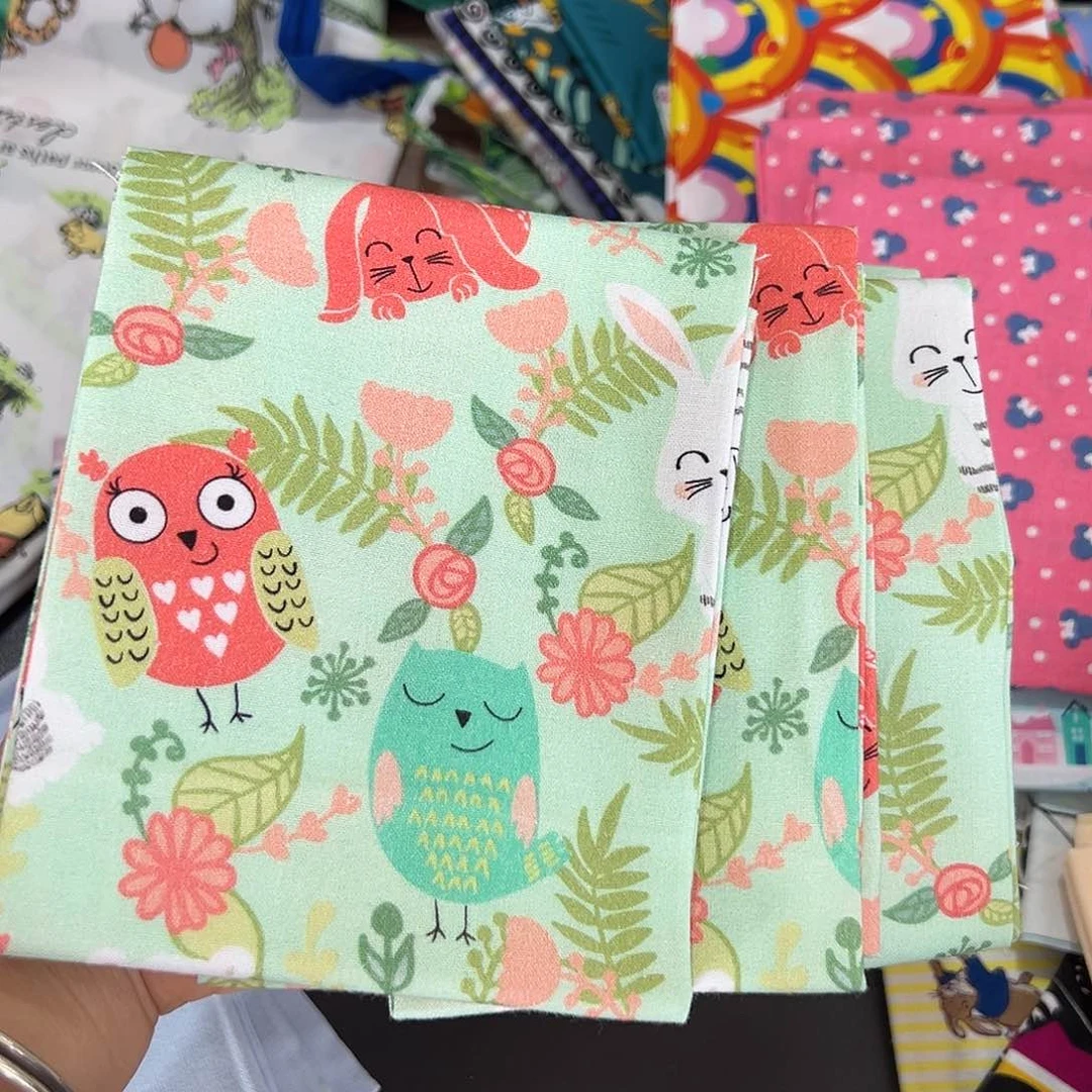 3片纯棉平布45.50一片果子布艺