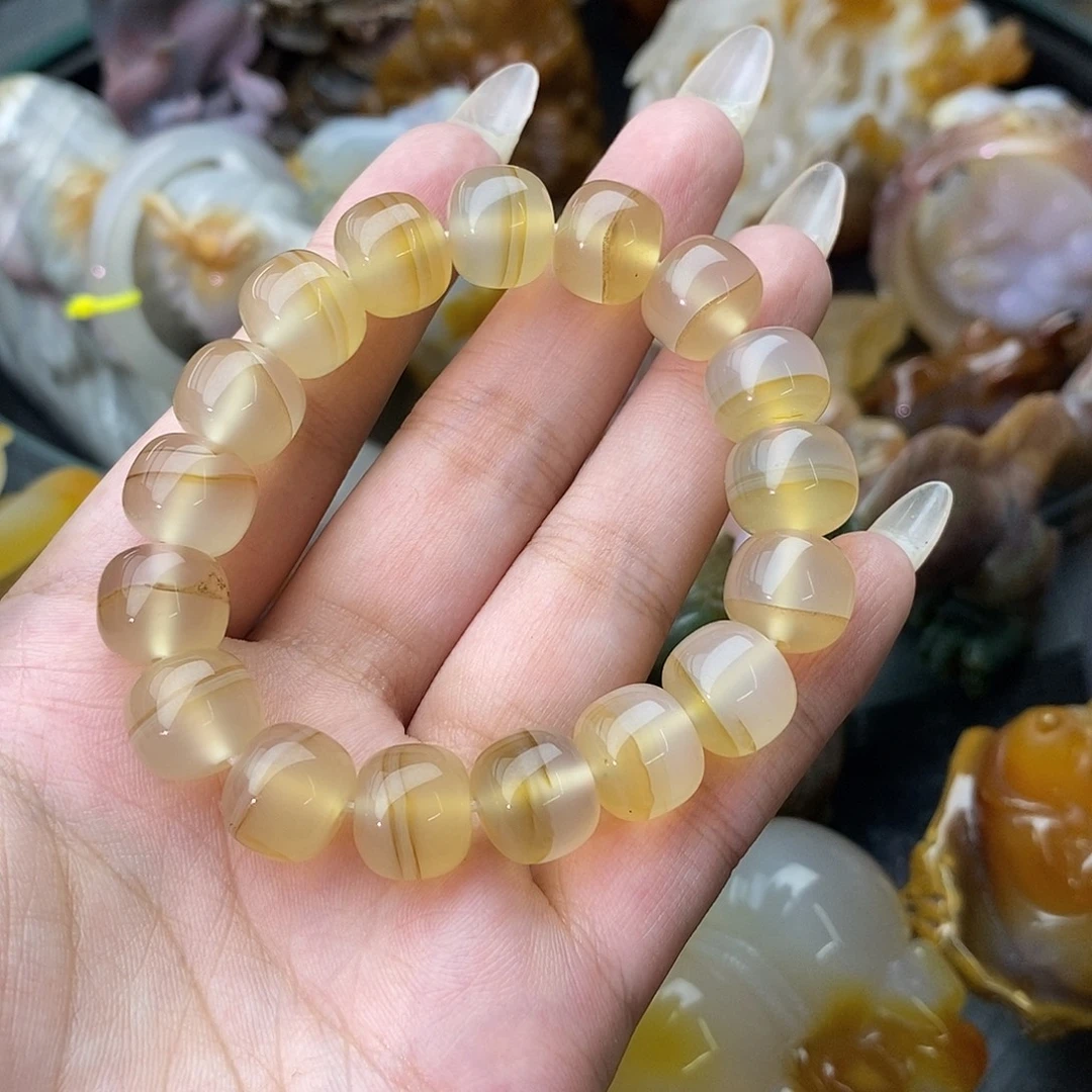 玛瑙/玉髓未镶嵌颈饰