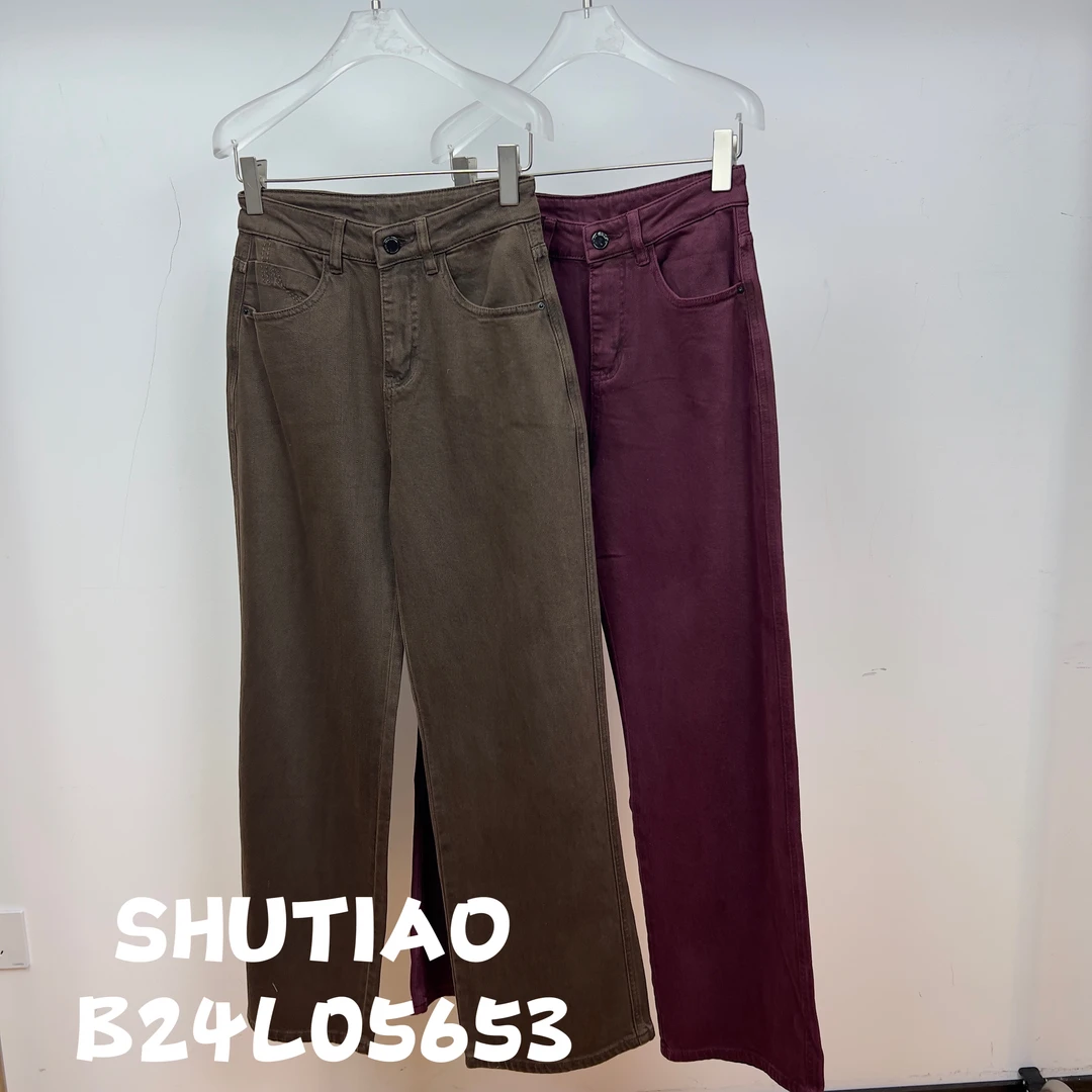 【SHUTIAO】2024秋冬：新款小众设计款裤子B24L05653