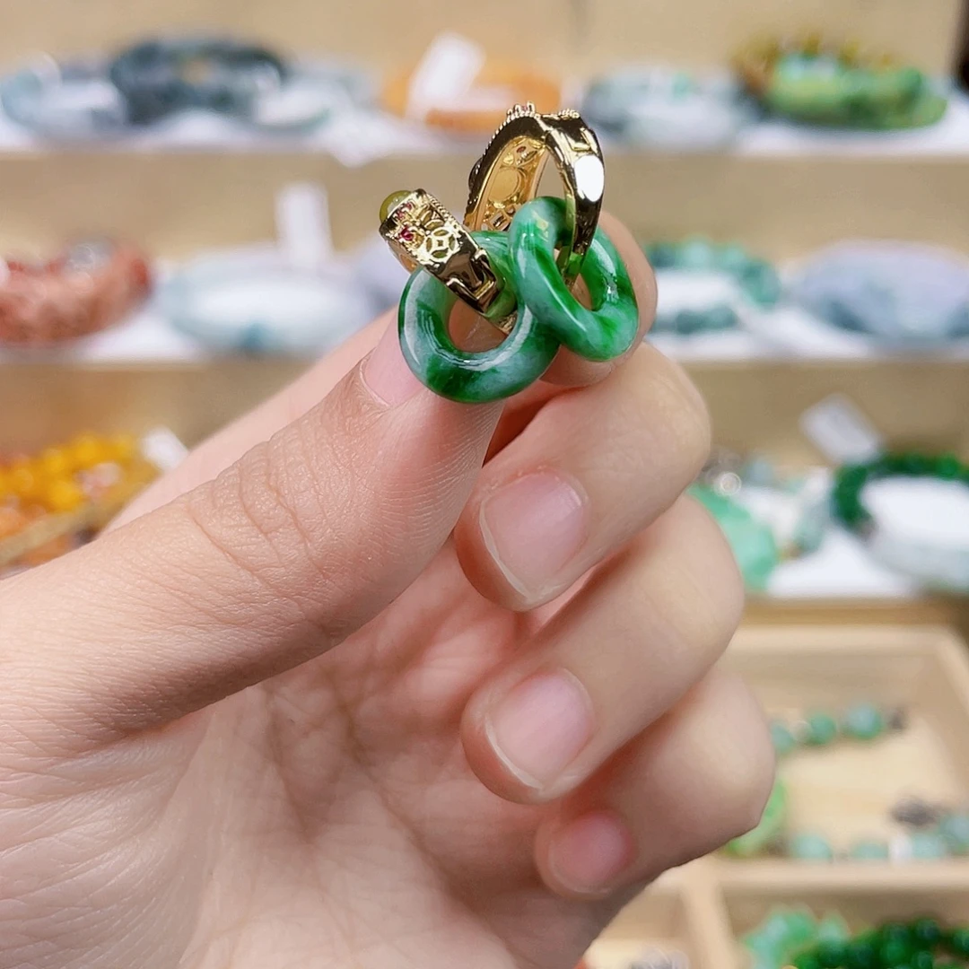 翡翠未镶嵌手链手链