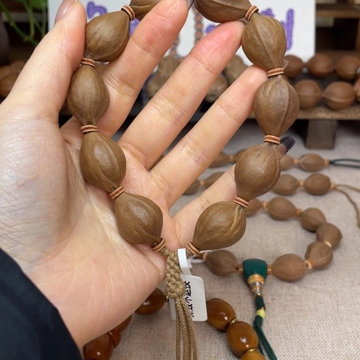 手串/手链橄榄核梅林铁核17.25头货三面佛