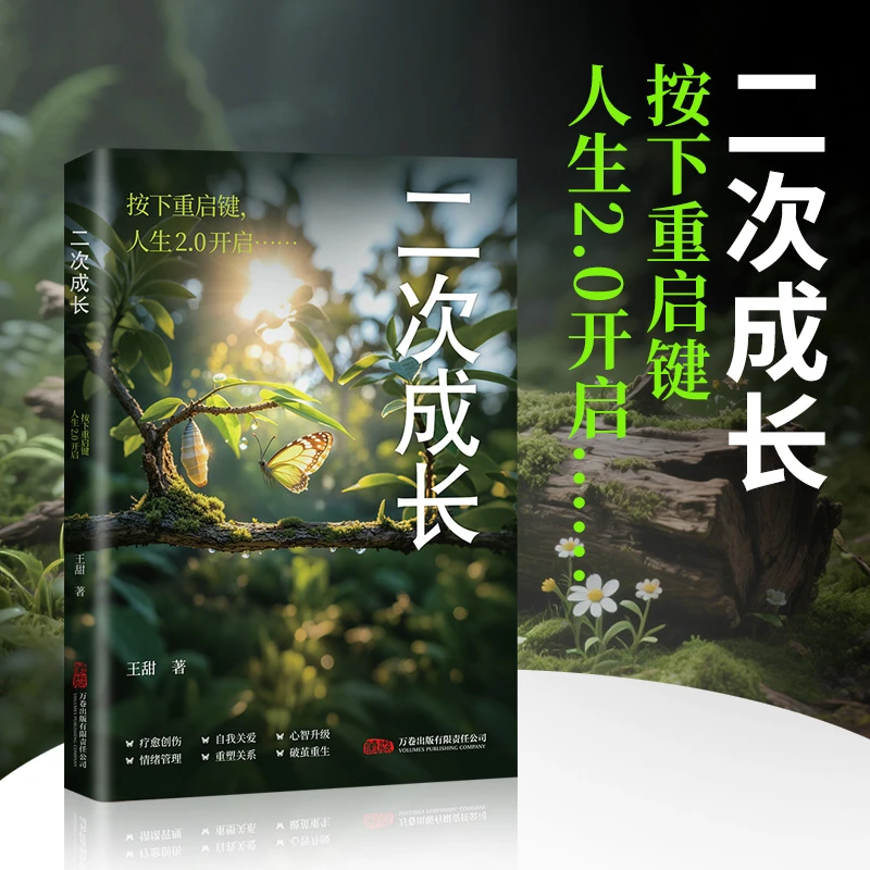 二次成长 心理学反内耗焦虑抑郁内在小孩重生原生家庭自我成长书