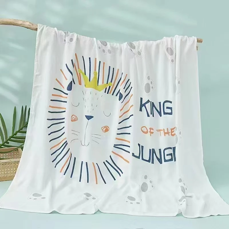 新生儿用品链接-竹棉两层盖毯