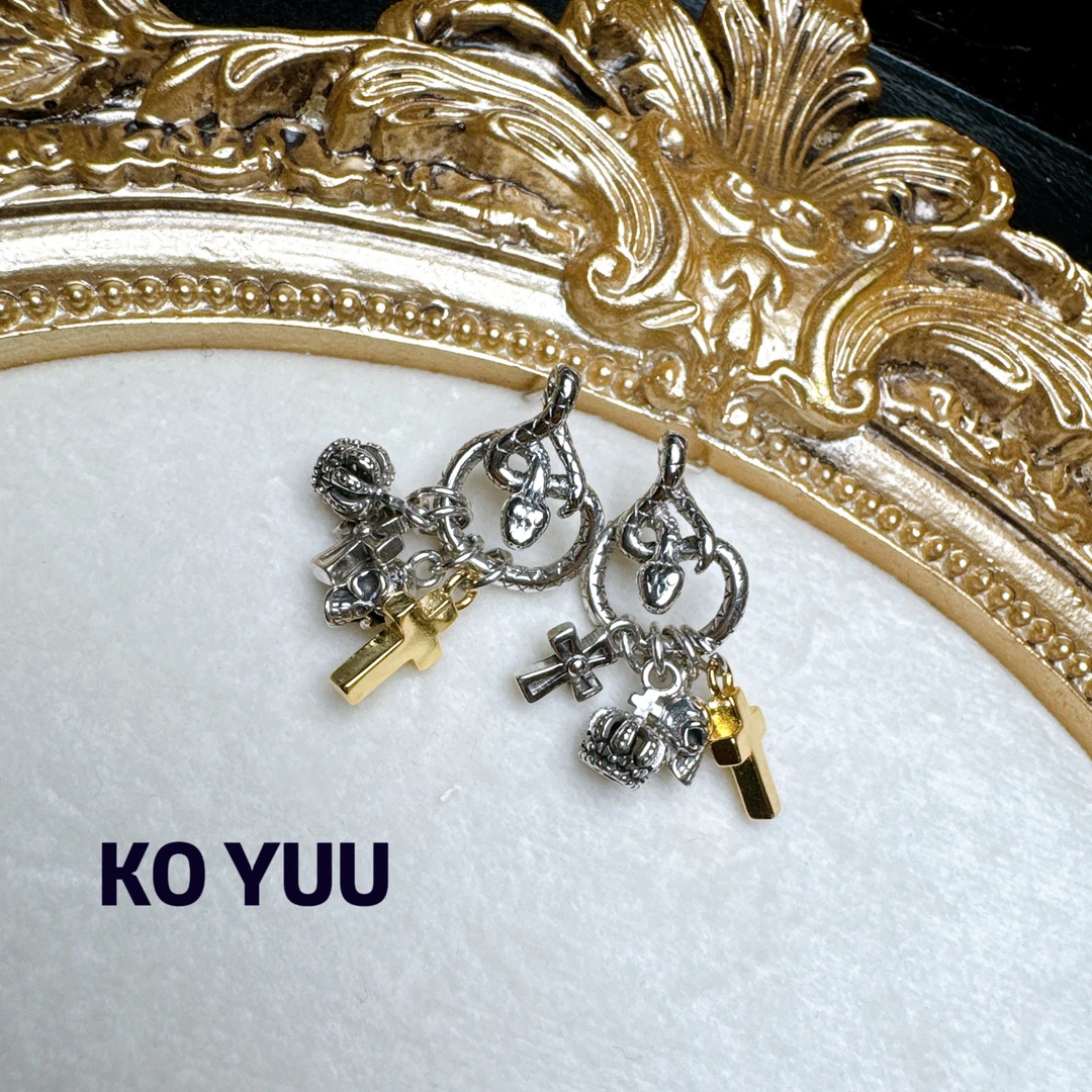 铜合金耳饰 【雨桐高奢饰品】耳环CC00570