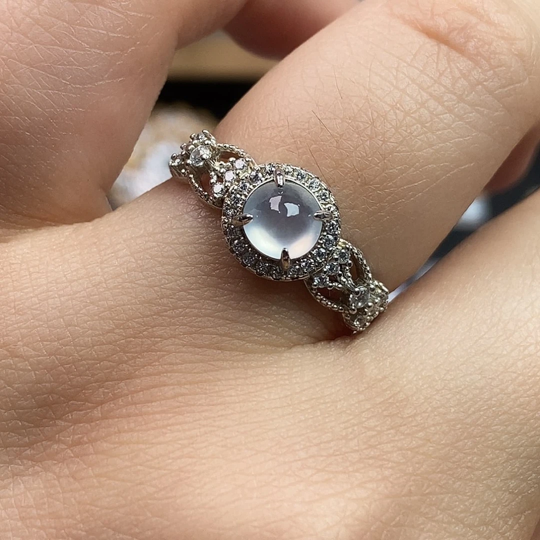 翡翠未镶嵌戒指翡翠