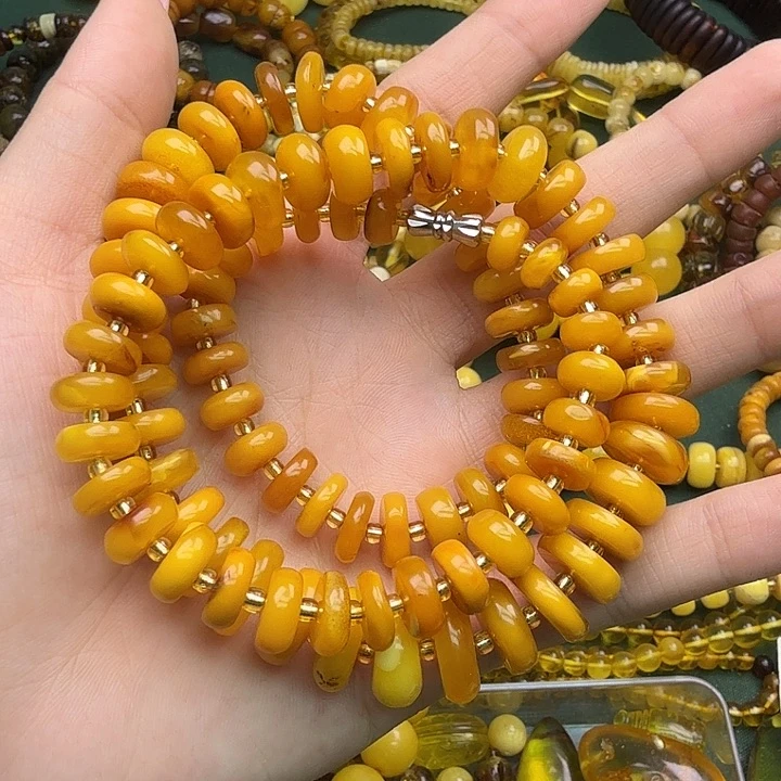 琥珀未镶嵌珠宝奇石